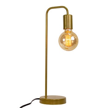 Artiva, Lampara de Mesa de Metal, Dorado Artiva, Lampara de Mesa de Metal, Dorado