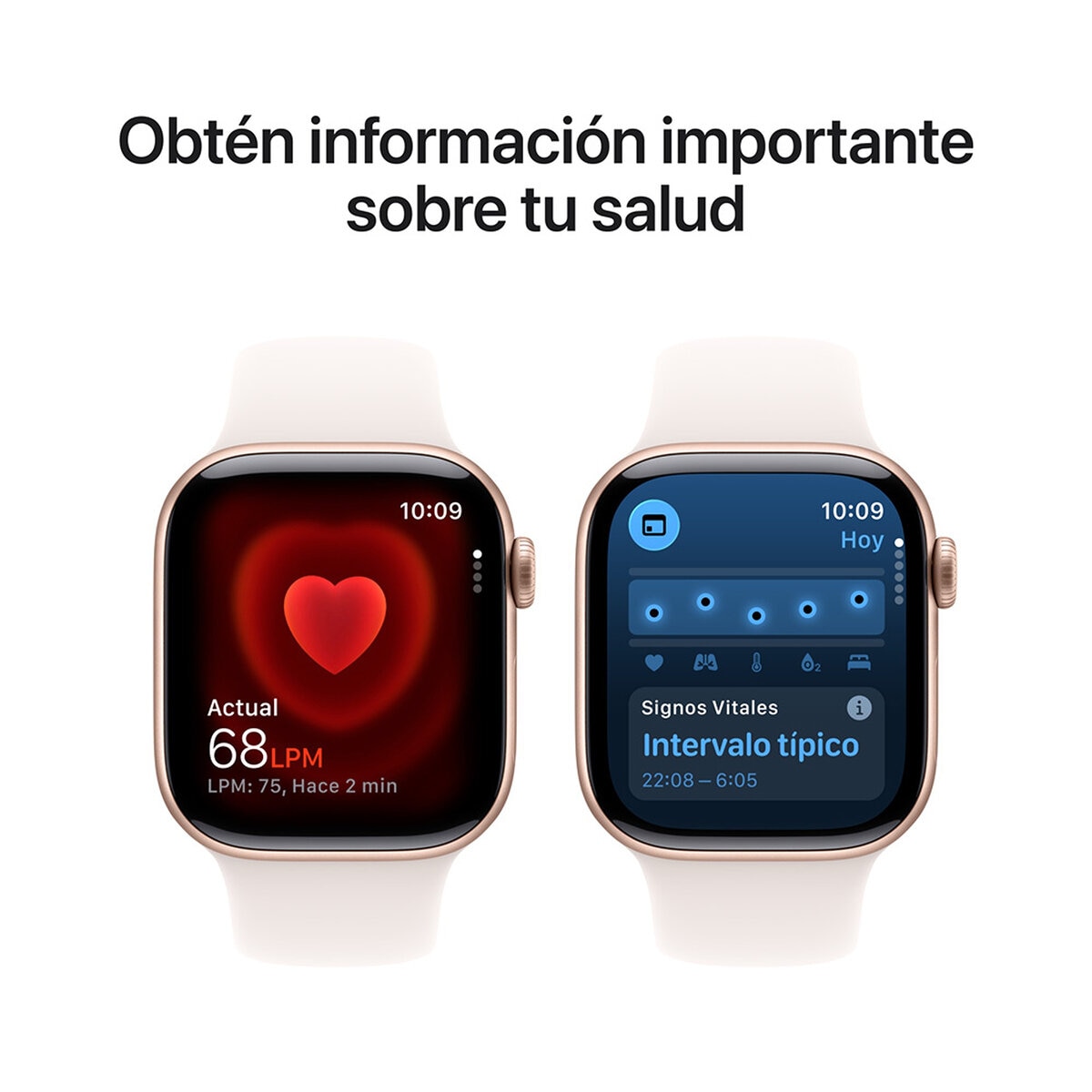 Apple Watch Series 11 (GPS + Celular) 42mm Aluminio Oro Rosa + Correa Deportiva Rubor Claro - Talla S/M Apple Watch Series 11 (GPS + Celular) 42mm Aluminio Oro Rosa + Correa Deportiva Rubor Claro - Talla S/M