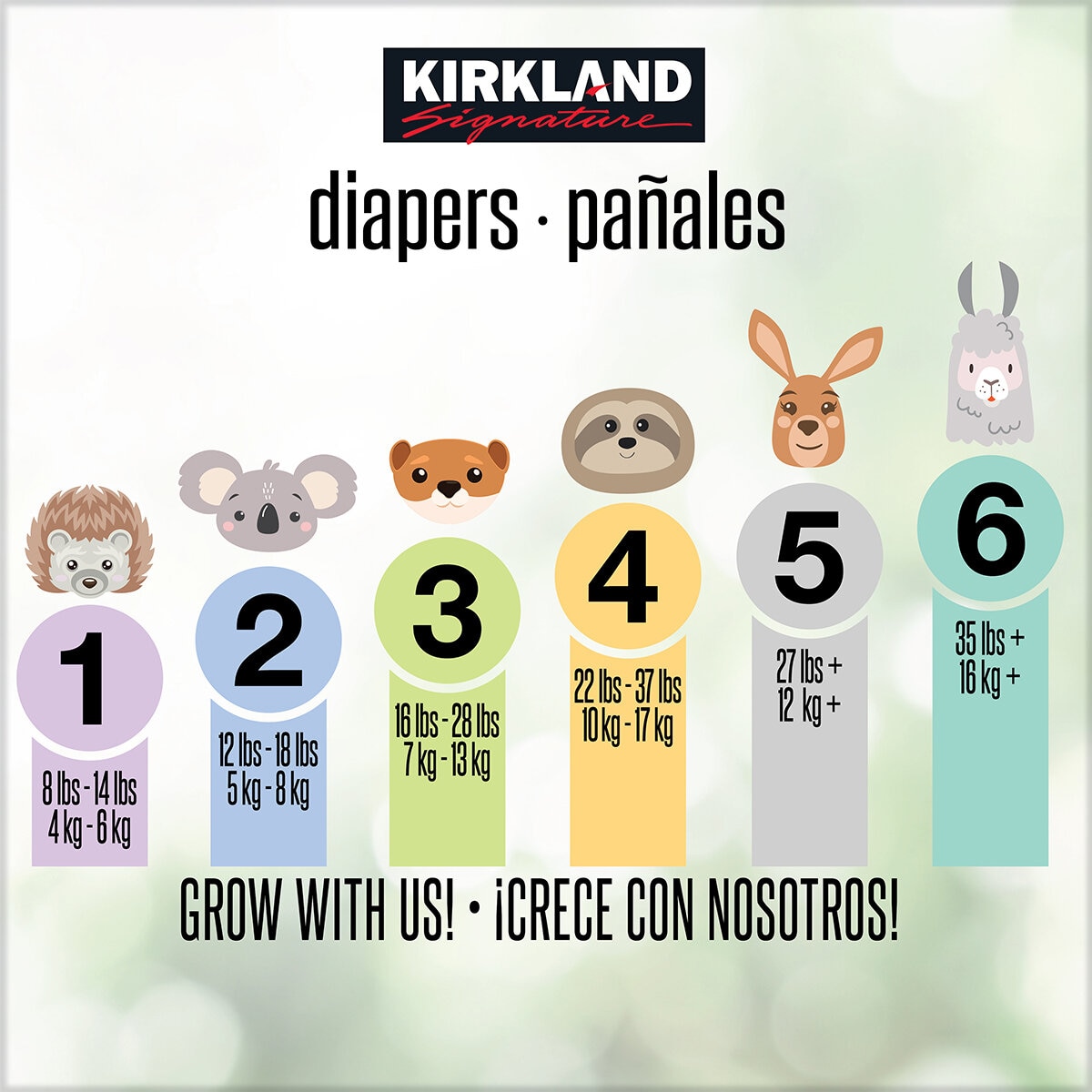 Kirkland Signature Pañales Etapa 1 Unisex 96 piezas Kirkland Signature Pañales Etapa 1 Unisex 96 piezas