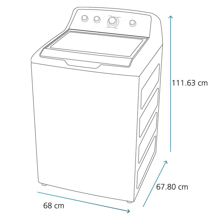 GE Lavadora Top Load 22Kg GE Lavadora Top Load 22Kg