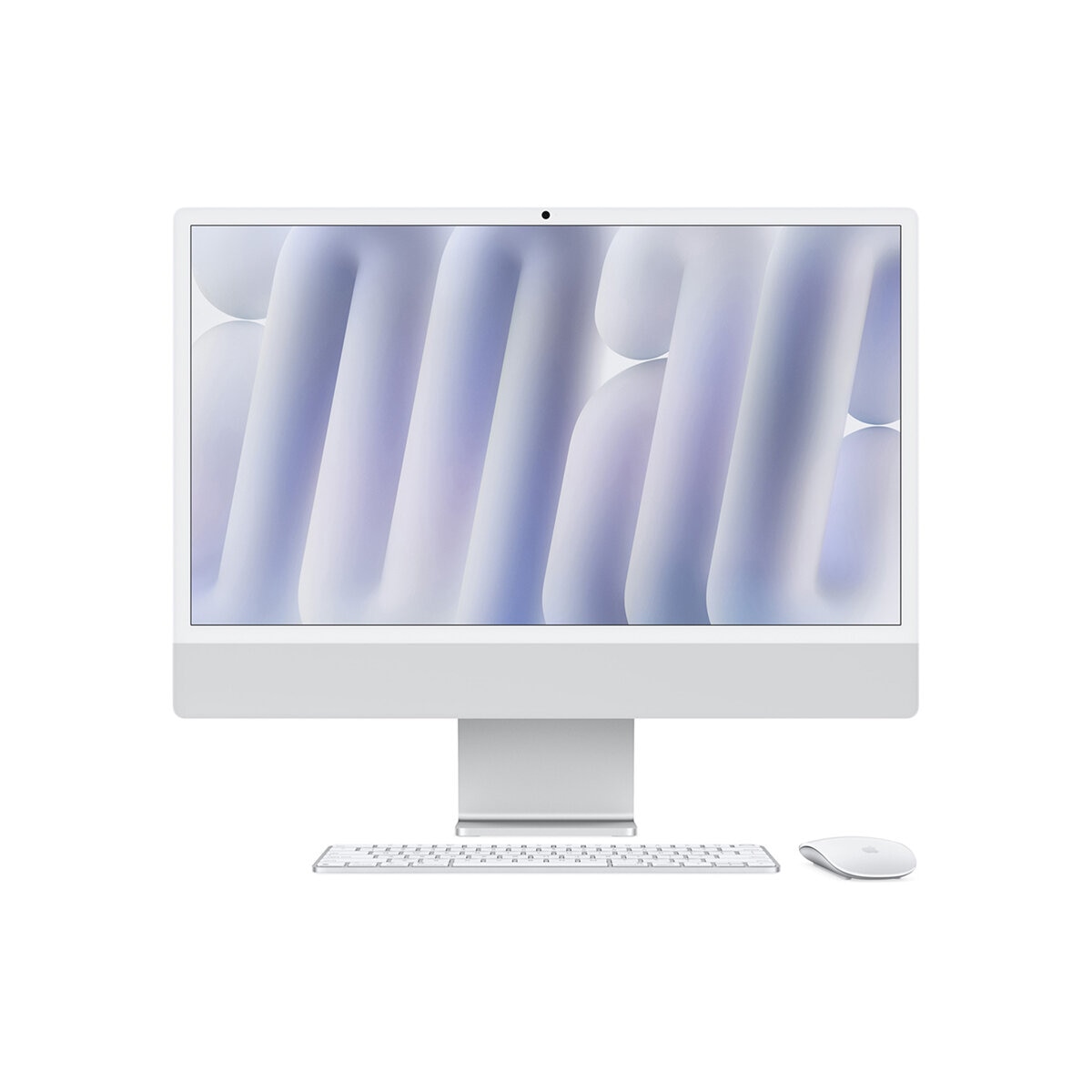 Apple iMac 24" 512GB 4.5K Chip M4 Plata CPU de 10 Núcleos GPU de 10 Núcleos Memoria Unificada de 16GB