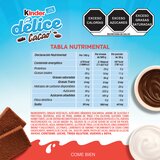 Kinder Délice Pastelito con Cobertura a Base de Cacao 15 pzas de 39g Kinder Délice Pastelito con Cobertura a Base de Cacao 15 pzas de 39g