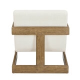 Thomasville, Silla de Tela con Base de Madera