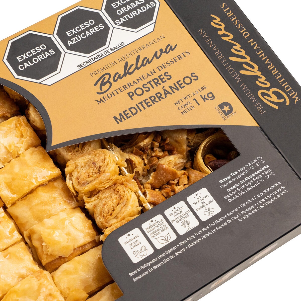 BMB Baklava Postres Mediterráneos 1 kg