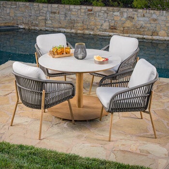 SunVilla, Charme Comedor para Exterior de 5 Piezas SunVilla, Charme Comedor para Exterior de 5 Piezas
