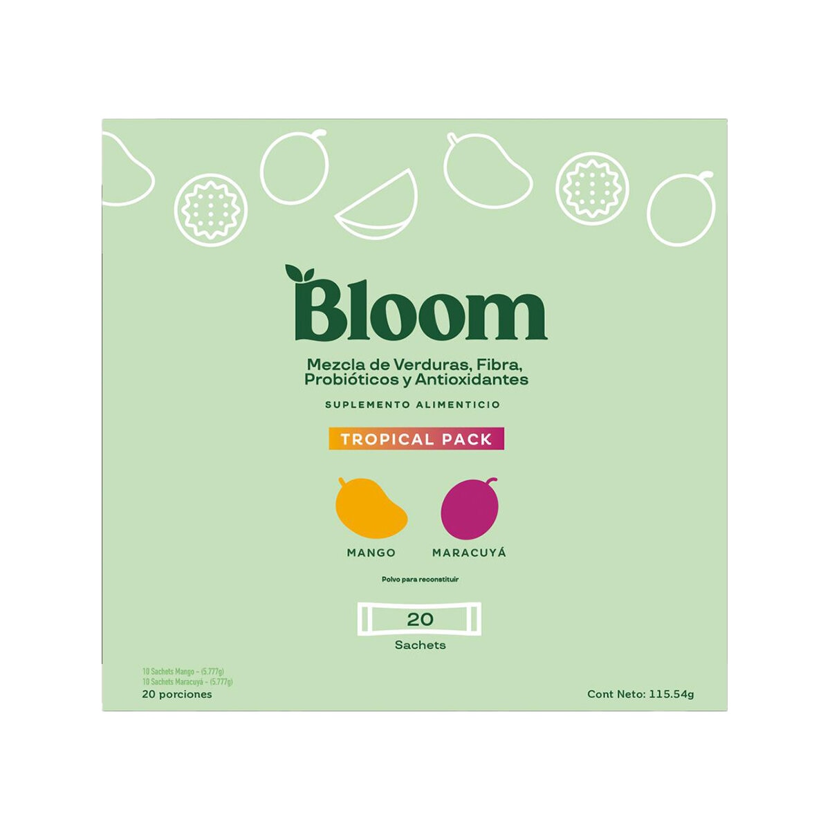 Bloom Tropical Pack 20 Sachets Bloom Tropical Pack 20 Sachets