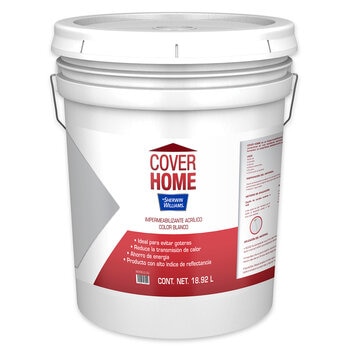 cover home, impermeabilizante acrílico terracota, 19l