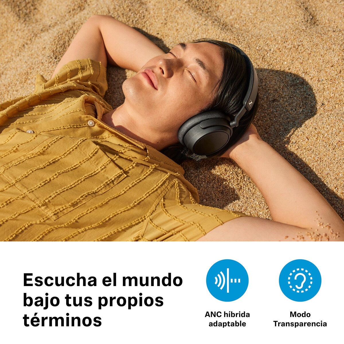 Sennheiser Accentum Plus Wireless Audífonos Bluetooth Negro Sennheiser Accentum Plus Wireless Audífonos Bluetooth Negro