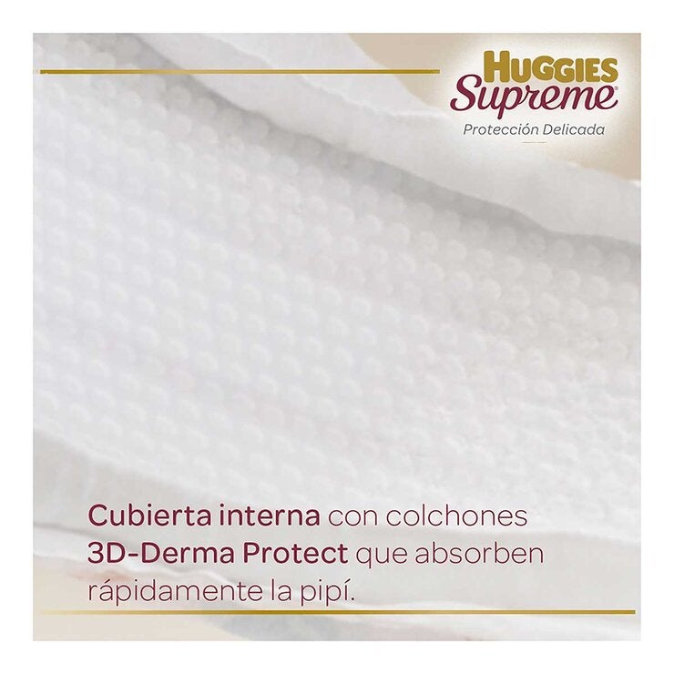 Huggies Supreme Pañales Etapa 5 Unisex 120 pzas Huggies Supreme Pañales Etapa 5 Unisex 120 pzas