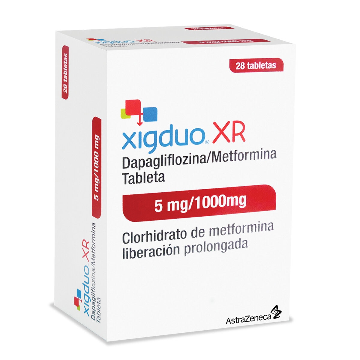 Xigduo XR 5mg/1000 mg 28 Tabletas Xigduo XR 5mg/1000 mg 28 Tabletas