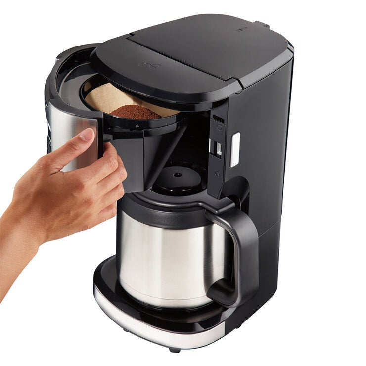 Hamilton Beach Cafetera Programable Front-Fill, 12 Tazas Hamilton Beach Cafetera Programable Front-Fill, 12 Tazas