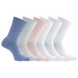 K Bell Calcetines para Dama 6 Pares Varios Colores