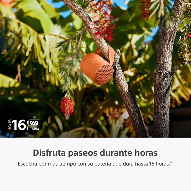 Sony SRS-XB100 Bocina Inalámbrica Portátil Naranja Sony SRS-XB100 Bocina Inalámbrica Portátil Naranja
