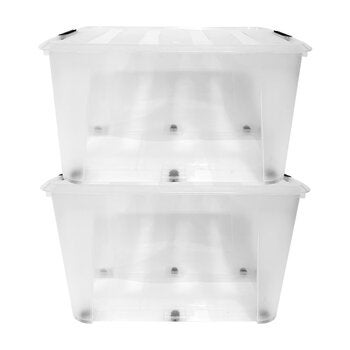 AG Box Set de 2 Cajas con Capacidad de 90L AG Box Set de 2 Cajas con Capacidad de 90L