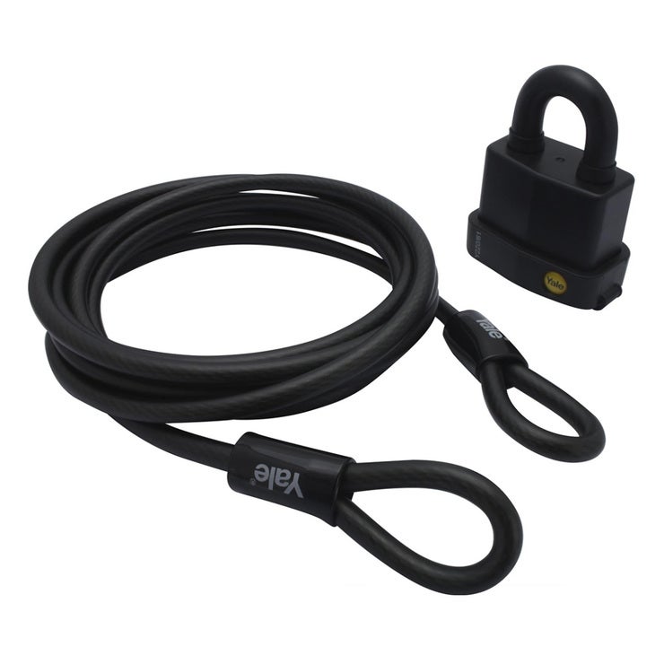 Yale, Cable de Acero con Candado 11.2x4500 mm Yale, Cable de Acero con Candado 11.2x4500 mm