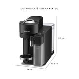 Nespresso, Cafetera Vertuo Lattisima Black Nespresso, Cafetera Vertuo Lattisima Black