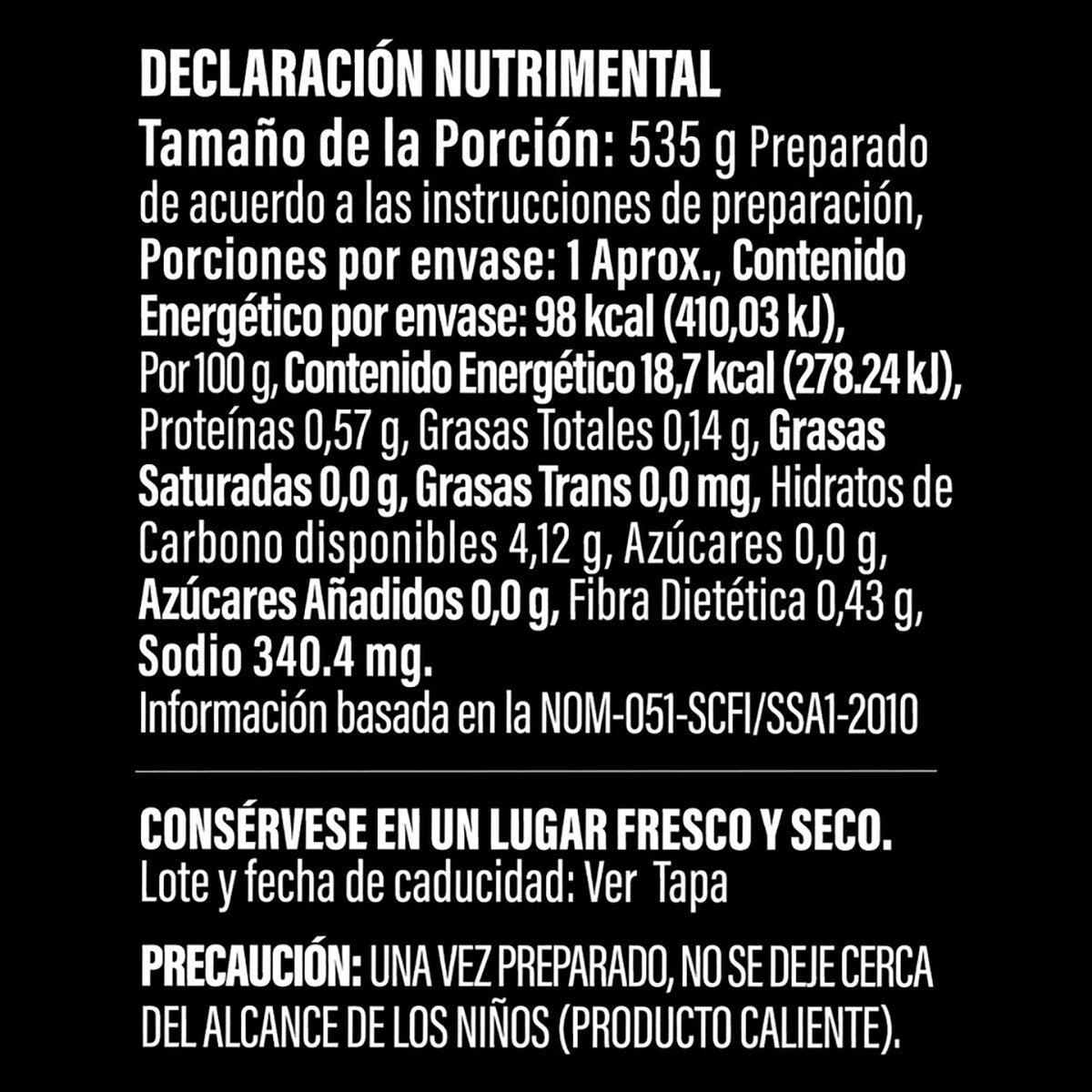 Veggie Zero Sopa Instantánea de Arroz 6/85 g Veggie Zero Sopa Instantánea de Arroz 6/85 g