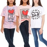 Keith Haring Playera para Niños o Niñas 3 piezas Varias Tallas y Colores