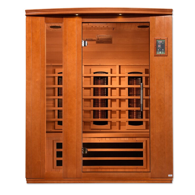Sauna Infrarrojo Full Spectrum Cercano a Cero Dynamic Lugano, 3 Personas Sauna Infrarrojo Full Spectrum Cercano a Cero Dynamic Lugano, 3 Personas