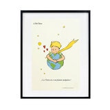 Black Is Color, Cuadro Decorativo El Principito, Enmarcado "Un Abrazo de la Tierra" Black Is Color, Cuadro Decorativo El Principito, Enmarcado "Un Abrazo de la Tierra"