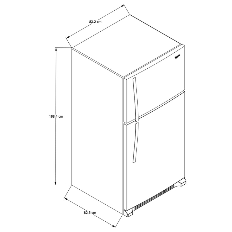 Whirlpool Refrigerador 21' Top Mount Whirlpool Refrigerador 21' Top Mount