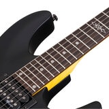 SGR By Schecter Guitarra Eléctrica C-1 FR Negro Satinado