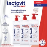 Lactovit Lactourea Crema Corporal 3 pzas de 400 ml