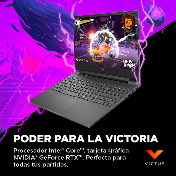 HP Victus Gaming 15-fa2018la Laptop 15" Full HD Intel Core i5 8GB 512GB SSD + 12 Meses de M365 Personal HP Victus Gaming 15-fa2018la Laptop 15" Full HD Intel Core i5 8GB 512GB SSD + 12 Meses de M365 Personal