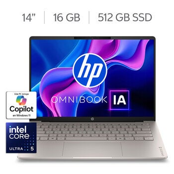 HP Omnibook 5 14-hh0050la Laptop 14" 3K OLED Intel Core Ultra 5 322 16GB 512GB SSD HP Omnibook 5 14-hh0050la Laptop 14" 3K OLED Intel Core Ultra 5 322 16GB 512GB SSD