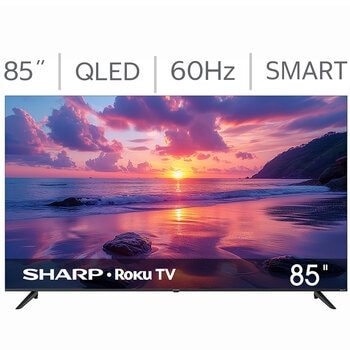 Sharp Pantalla 85 QLED 4K Roku TV Sharp Pantalla 85 QLED 4K Roku TV