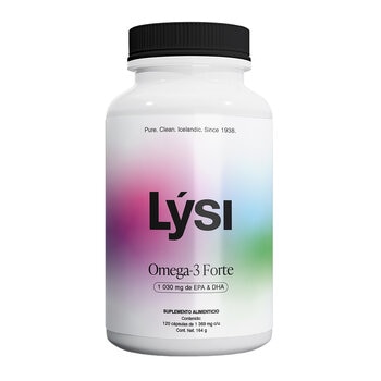 Lysi Omega 3 Aceite de Pescado Frasco de 120 Cápsulas Lysi Omega 3 Aceite de Pescado Frasco de 120 Cápsulas