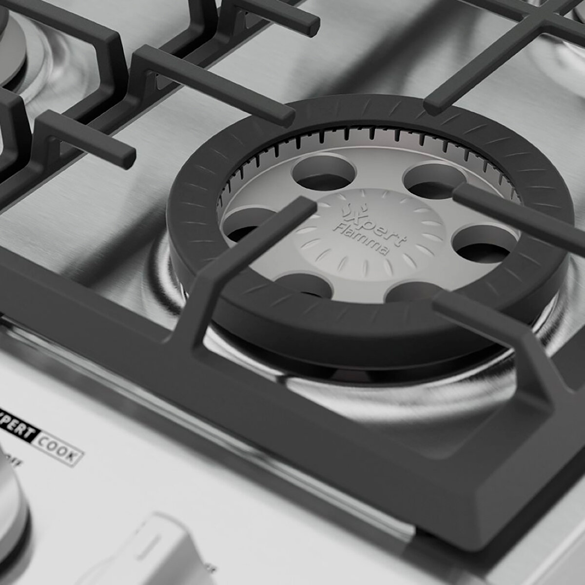 Whirlpool Estufa de gas con 6 quemadores de 76cm Whirlpool Estufa de gas con 6 quemadores de 76cm