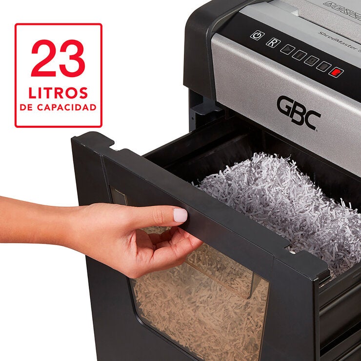 GBC Trituradora de Papel Corte Súper Cruzado SX15-06 GBC Trituradora de Papel Corte Súper Cruzado SX15-06
