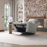 Simon Li Furniture, Sillón Reclinable de Piel con Sistema Eléctrico Simon Li Furniture, Sillón Reclinable de Piel con Sistema Eléctrico