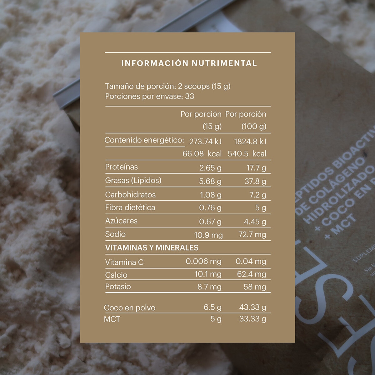 Sesen Creamer con Colágeno + MCT 500 gr Sesen Creamer con Colágeno + MCT 500 gr
