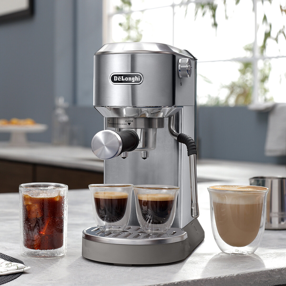 De'Longhi Dedica Duo, Cafetera de Espresso De'Longhi Dedica Duo, Cafetera de Espresso