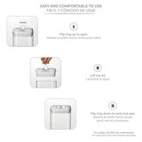 AG Box, Set de 15 Piezas de Contenedores para Alimentos, Color Blanco AG Box, Set de 15 Piezas de Contenedores para Alimentos, Color Blanco