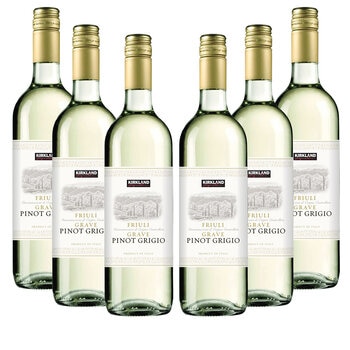 Vino Blanco Kirkland Signature Pinot Grigio Friuli 6/750ml Vino Blanco Kirkland Signature Pinot Grigio Friuli 6/750ml