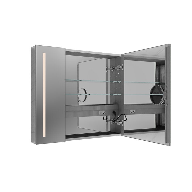 Moorefield, Gabinete de Medicinas con Espejo LED, Modelo Luna Moorefield, Gabinete de Medicinas con Espejo LED, Modelo Luna
