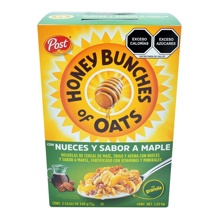 Honey Bunches Oats Cereal Sabor Maple 1.02 kg Honey Bunches Oats Cereal Sabor Maple 1.02 kg