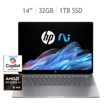 hp 14-fd0001la laptop omnibook ultra 14" 2.2k táctil amd ryzen ai 9 32gb 1tb ssd