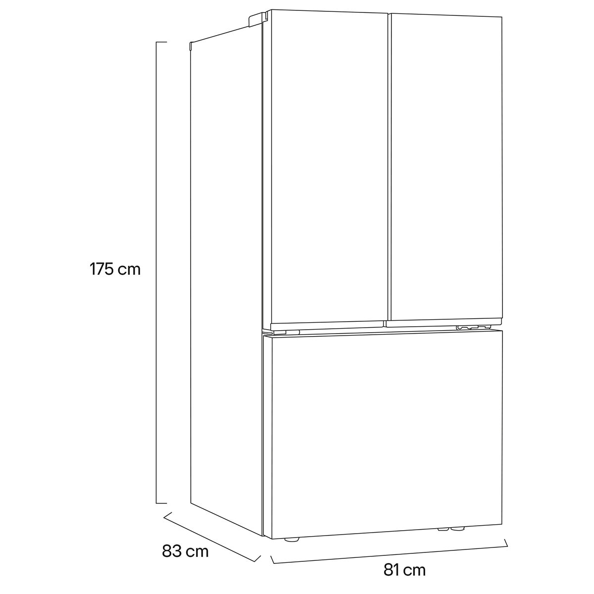 LG Refrigerador 25' French Door