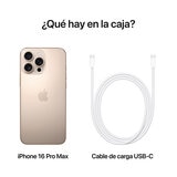 Apple iPhone 16 Pro Max 512GB Titanio Desierto Apple iPhone 16 Pro Max 512GB Titanio Desierto