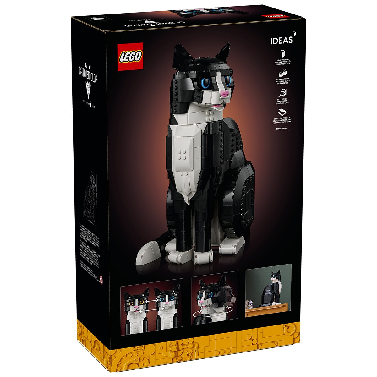 LEGO Ideas Gato Bicolor