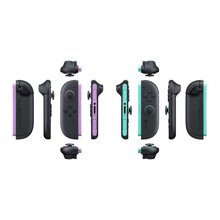 Nintendo Switch 2 Joy-Con Morado y Verde Nintendo Switch 2 Joy-Con Morado y Verde