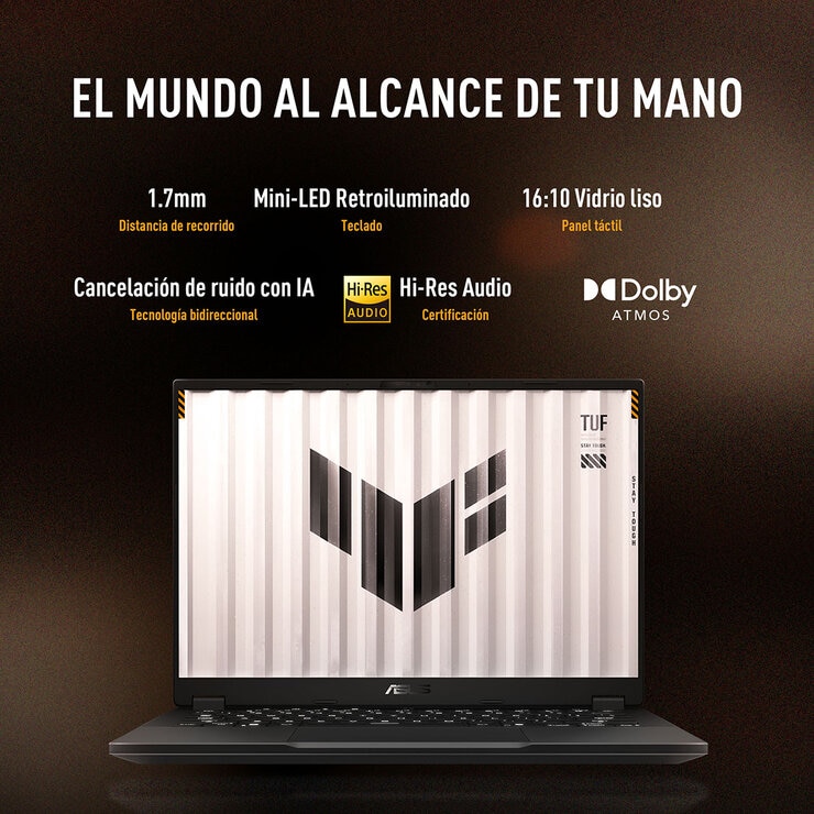 ASUS TUF Gaming A14 Laptop 14" WQXGA AMD Ryzen 7 16GB 512GB SSD ASUS TUF Gaming A14 Laptop 14" WQXGA AMD Ryzen 7 16GB 512GB SSD