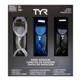 Set De Goggles TYR 3pk Adulto o Junior Set De Goggles TYR 3pk Adulto o Junior