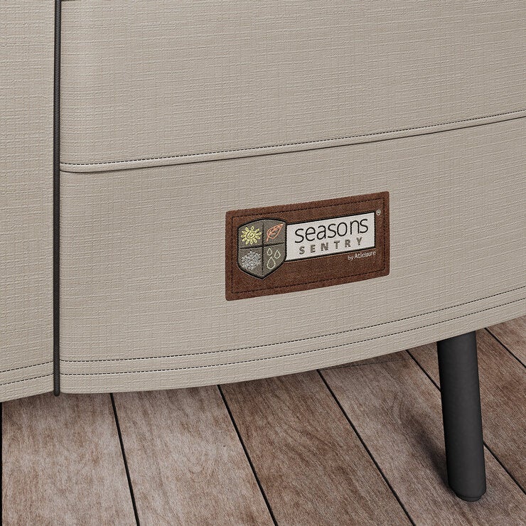 Seasons Sentry Funda para Set de Muebles de Jardín con Mesa Rectangular Grande Seasons Sentry Funda para Set de Muebles de Jardín con Mesa Rectangular Grande