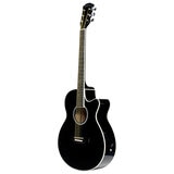 Washburn Guitarra Electroacústica Negro