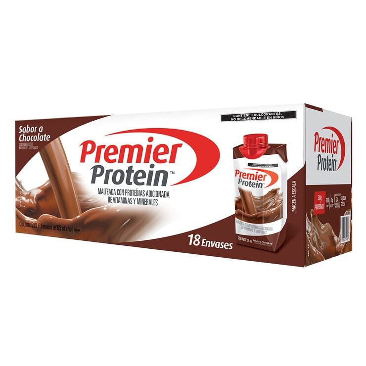 Premier Protein Bebida con Proteína 18 envases de 325 ml Premier Protein Bebida con Proteína 18 envases de 325 ml